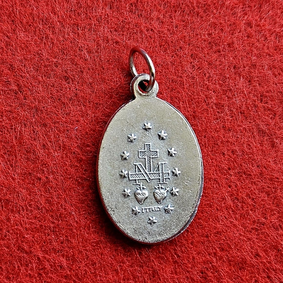 Pendant vintage Jesus Christ Religion Christians style Silver Platet Italy - Picture 11 of 11